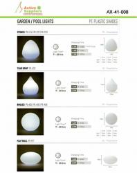 Lámparas para el Hogar - LED PARA ROTOMOLDEO LAMPARAS EN POLIETILENO LINEAL | Active Sourcing