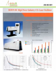 Maquinaria - Rofin DC industria de alta potencia oscilación láser Proveedor AB-60 | Active Sourcing